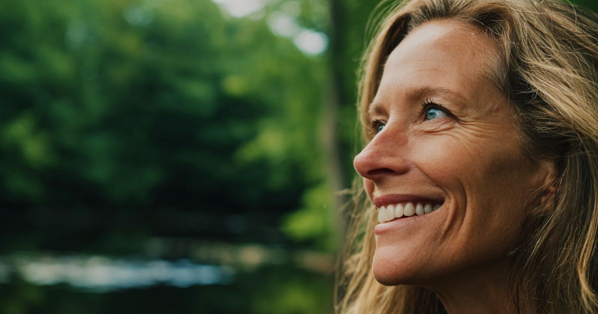 woman happy after anxiety treatment in westport ct