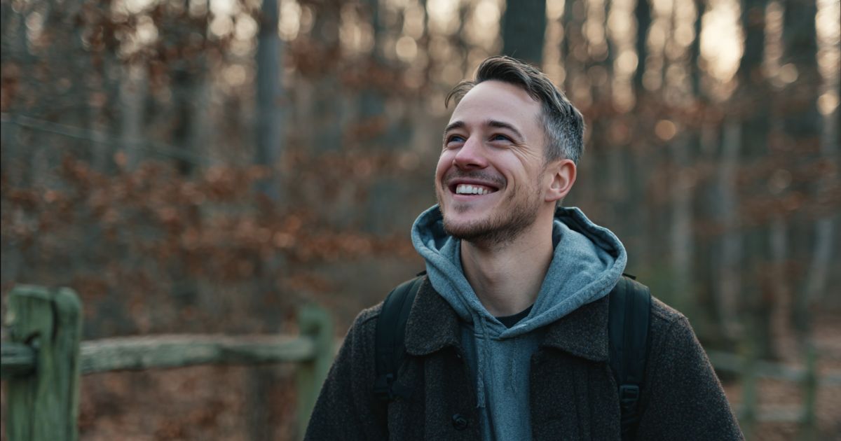 man happy after ptsd treatment in westport ct